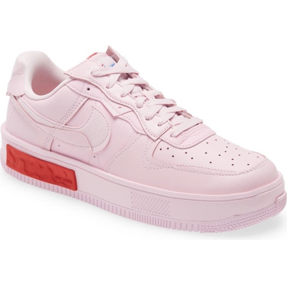 Nike Shoes - Pink Nike Fontanka Air Force 1 Sneakers size 5